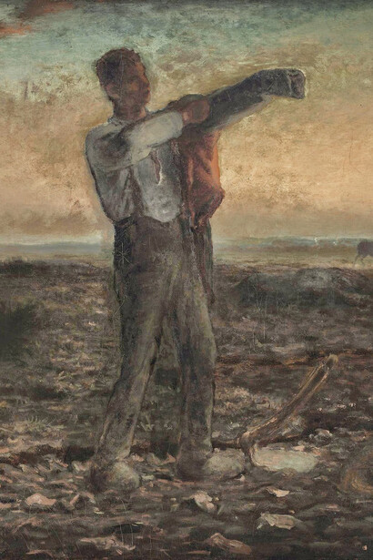Jean-Francois Millet. La fine della giornata