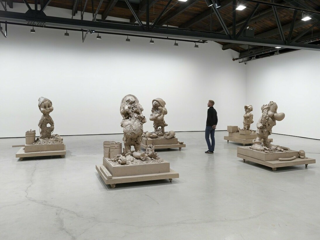 Paul McCarthy, Raw Spinoffs Continuations, Exhibition view. Courtesy of Hauser & Wirth