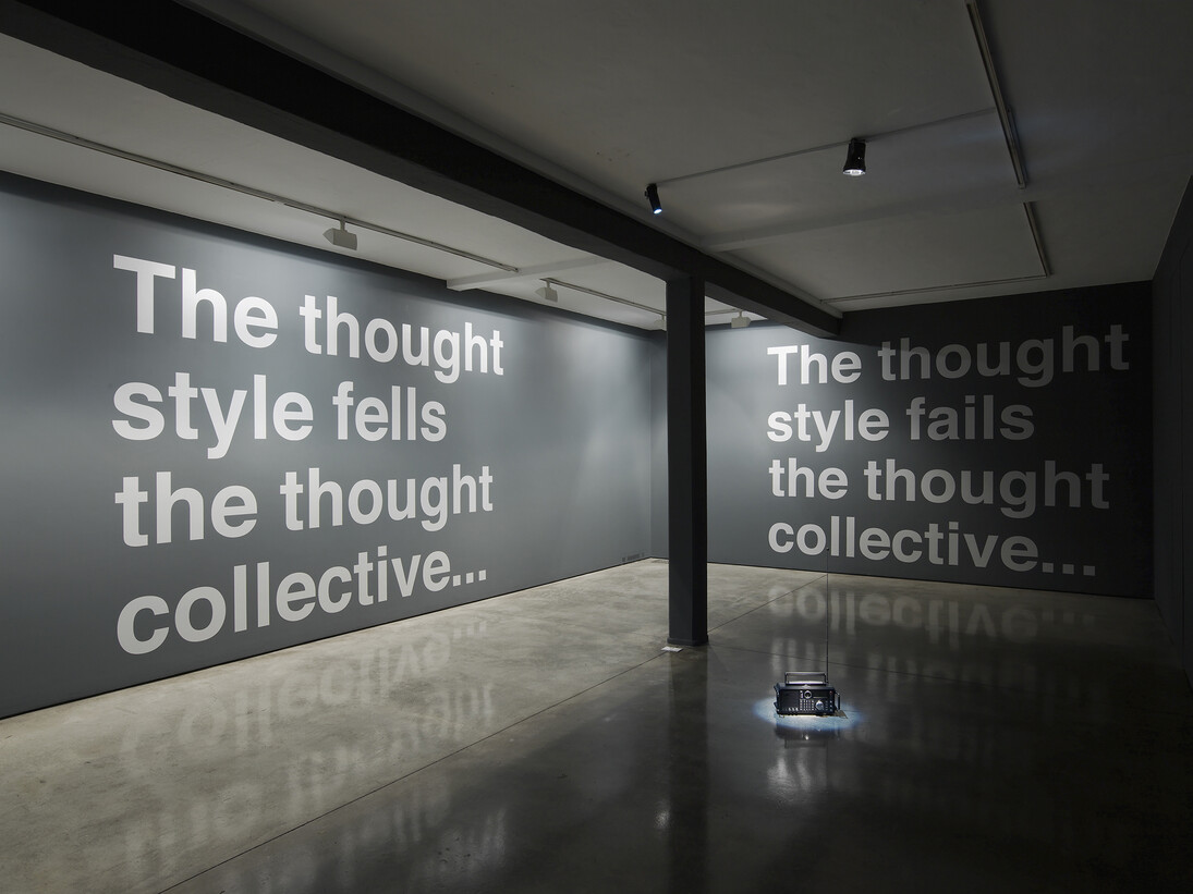 Liam Gillick, The Thought Style Meets The Thought Collective , exhibition view, ground floor gallery, room 1, Maureen Paley, London
2015 © Liam Gillick, courtesy Maureen Paley, London
