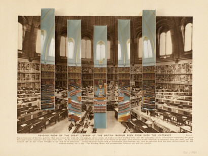 Abigail Reynolds, The British Museum Reading Room 1926 | 1986, 2016. Courtesy of Rokeby Gallery