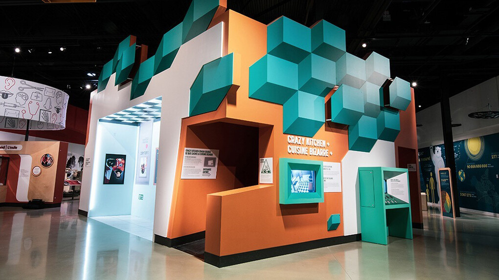 Crazy kitchen, exhibition view. Courtesy of Ingenium. The Canada Science and Technology Museum