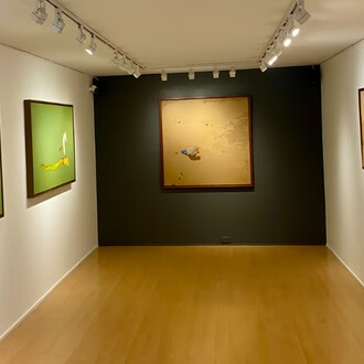 Various artists, The space we inhabit, exhibition view. Courtesy of Beatriz Esguerra Art