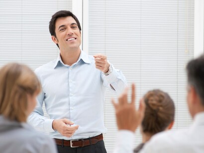 Sesión de coaching en grupo