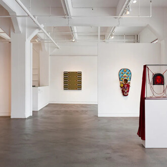 Various artists, 250 years, indigenous futures, exhibition view. Courtesy of Haines Gallery