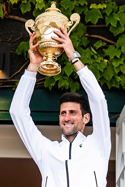 Novak Djokovic. Serait-ce l’année du Djoker ? Jusqu’à présent, seul Wimbledon lui a échappé © By Peter Menzel - Novak Djokovic, CC BY-SA 2.0