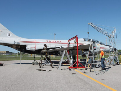 Mcdonnell CF-101 VOODOO. Courtesy of Jet Aircraft Museum