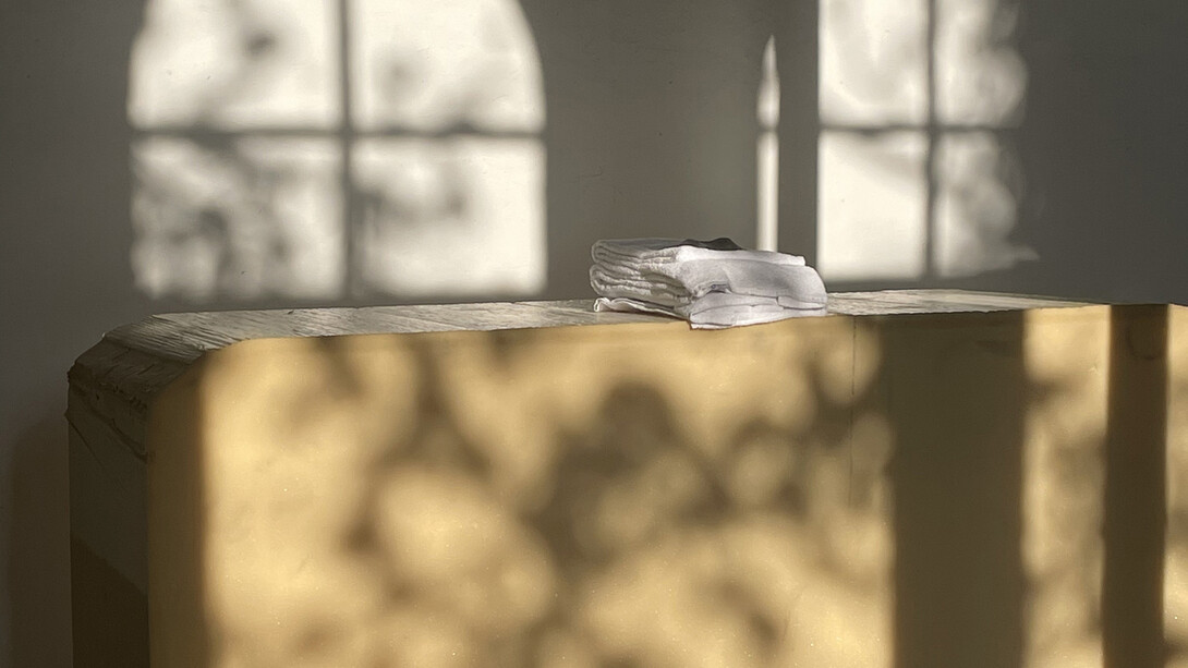 Nora Aurrekoetxea Etxebarria, Misty floors wet skies, exhibition view. Courtesy of Juan Silió Gallery 