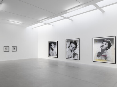 Thomas Ruff, vista della mostra. Cortesia di Lia Rumma Gallery