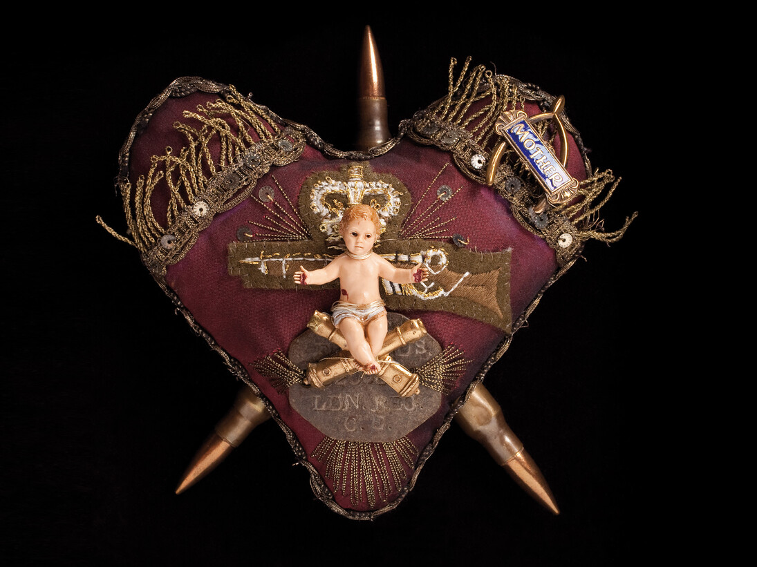 He always wanted to be a soldier I and II, 2006, Photography by Dewi Tannatt Lloyd, Courtesy of Ruthin Craft Centre 