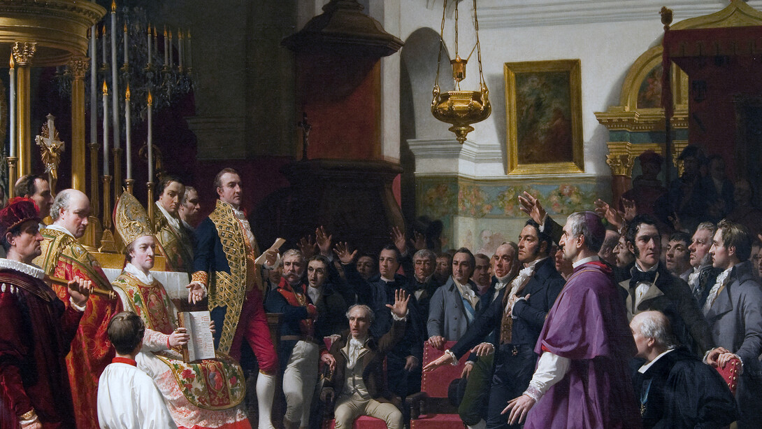 José Casado del Alisal, Juramento de las Cortes de Cádiz en la Iglesia mayor parroquial de San Fernando