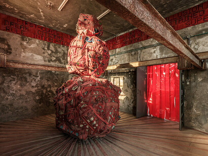 Nari Ward, Until that day, exhibition view. Courtesy of Deste Foundation Project Space
