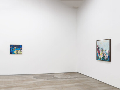 Julia Yerger, When lotter, exhibition view. Courtesy of Château Shatto