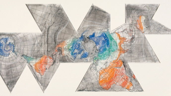 The Condition of Being Here: Drawings by Jasper Johns. Courtesy of Menil