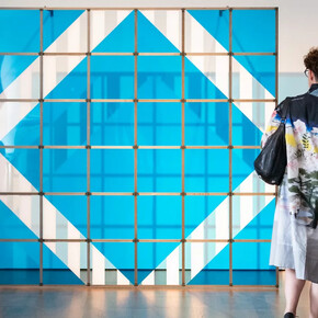 Verschiedene künstler, Netzwerk Paris abstraction-création 1931–1937, ausstellungsansicht. Mit freundlicher genehmigung des Arp Museums