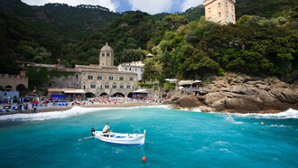 The Abbey of San Fruttuoso © Aaron K Hall