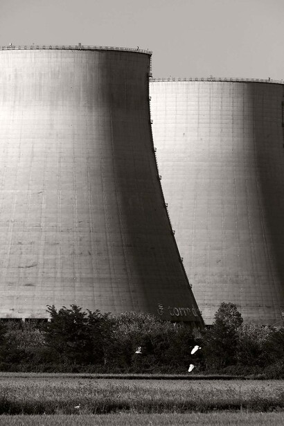 Sohei Nishino. Il Po, 2017, Vecchia centrale elettrica, Pontelagoscuro © Sohei Nishino