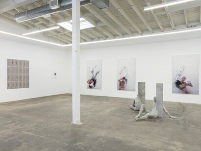 Caryatids, Exhibition view. Courtesy of Baert Gallery