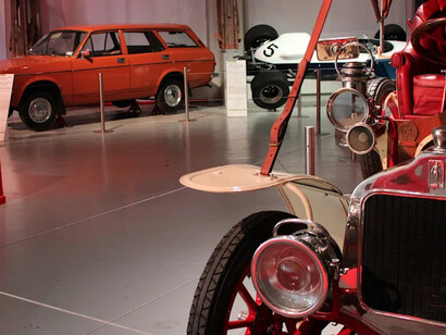 Whakahohoro. Accelerate: driving New Zealand, exhibition view. Courtesy of MOTAT