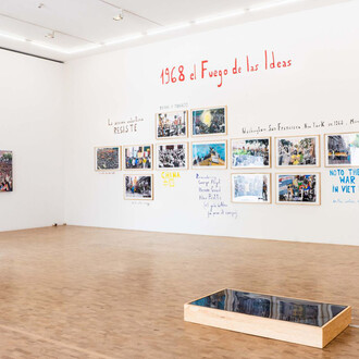Varios artistas, El gesto y lo invisible, vista de exhibición. Cortesía del Museo Tamayo 