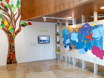 Various artists, Learning through art 2025, exhibition view. Courtesy of Guggenheim Museum Bilbao