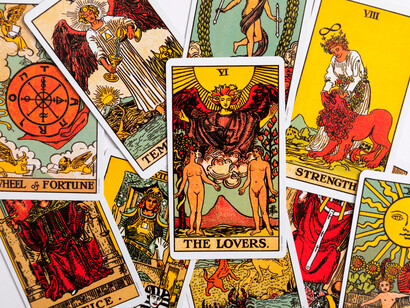 Baralho de Tarot de Marselha.  Os 22 Arcanos Maiores do Tarot escondem os mais profundos segredos da natureza humana, as respostas para cada ser humano, mensagens simbólicas, micro e macrocósmicas
