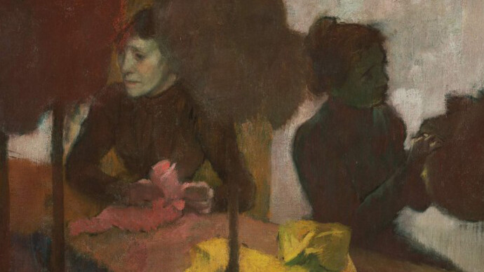 Degas, Impressionism, and the Paris Millinery Trade. Courtesy of Legion of Honor Museum