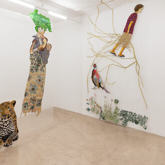 Ana Silva, Contemplação do vazio, vista da exposição. Cortesia da Galeria A Gentil Carioca