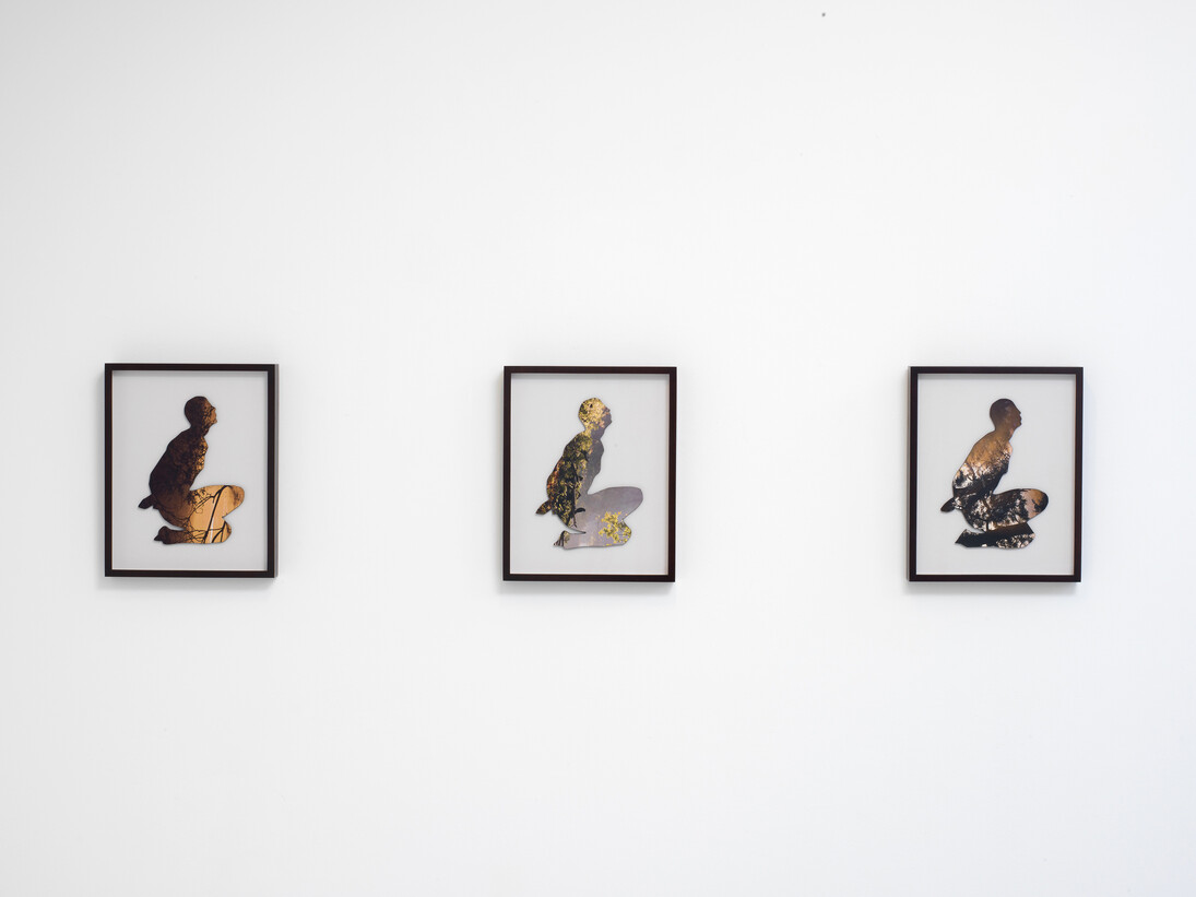 Reza Aramesh, Installation view at Leila Heller Gallery. Photo by Brian Buckley