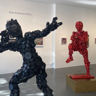 Alan Emerson Hicks, Better world, exhibition view. Courtesy of SoNa Chicago Contemporary Art