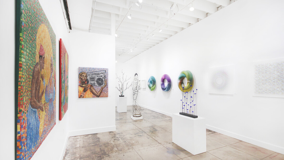 Installation View, Industrial Rhythm, 2024. Courtesy of Artplex Gallery