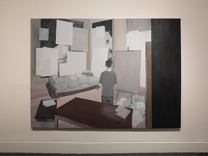 Víctor Florido, Interiors, exhibition view. Courtesy of Museo de Arte Moderno de Buenos Aires