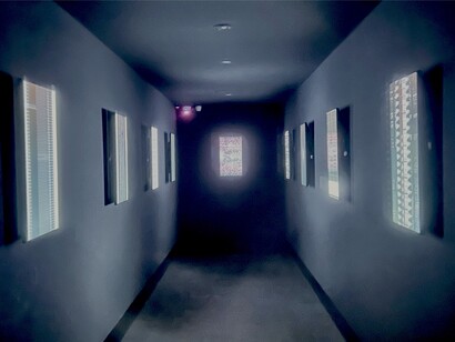 Ryoji Ikeda, data.scan [n°1b-9b], 2011/2022, Acquired from TARO Nasu, 2022 © Alma Reyes