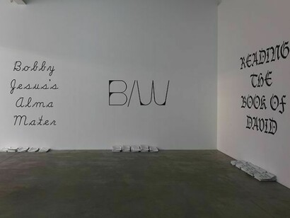 Frances Stark, installation views. Photos by Thomas Müller