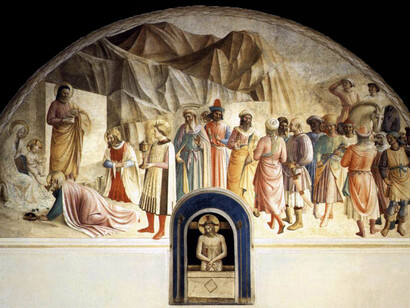 Affresco cella di Cosimo il Vecchio