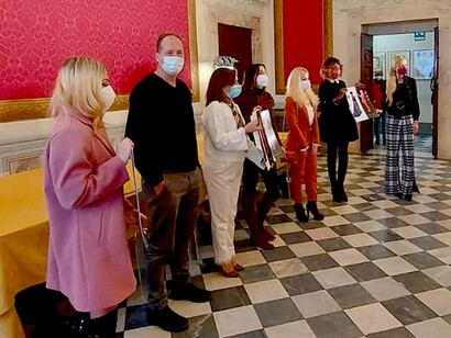 La presentazione a Pisa de Il calendario della rinascita 2021