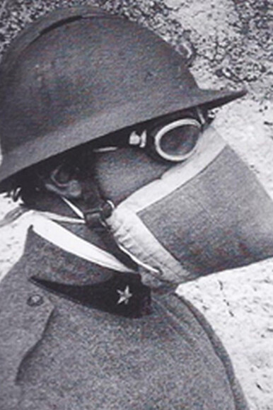 Maschera antigas italiana mod. Ciamician-Pesci