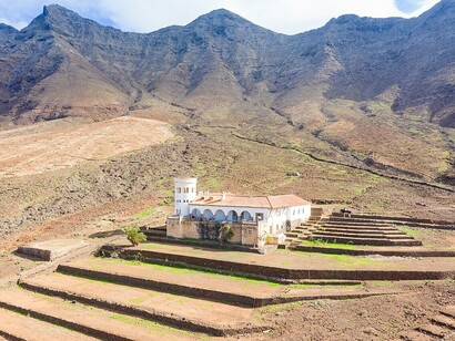 Casa Winter a Cofete, Fuerteventura, Isole Canarie, Spagna