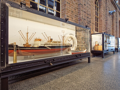 Link gallery, exhibition view. Courtesy of Newcastle Museum