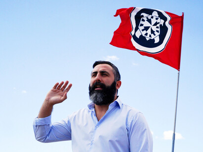 Davide Di Stefano militante di Casapound