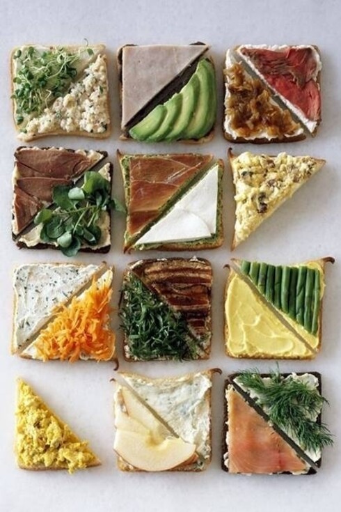 Entrées pour la dégustation