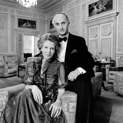 Frederick Edwin Bertin. Lord and Lady Cato. The Lownsdown Club in Mayfair. London