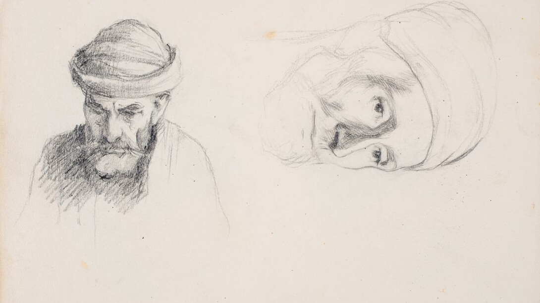 Ivana Kobilca, Study of a Bosniak. Courtesy of National Gallery of Slovenia