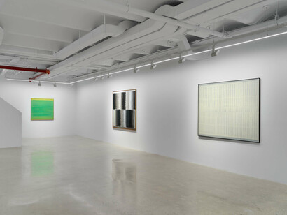 Heinz Mack, From Zero until today, exhibition view. Courtesy of Almine Rech