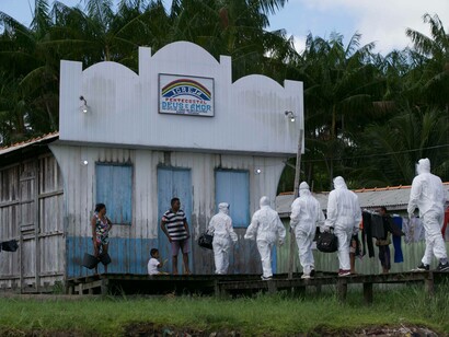 SUS workers in Morro da Conceição, Brazil