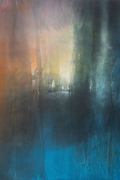 Andrea Giovannini, Un'estate calda, perigord (detail), 2026. Courtesy of Galleria Forni