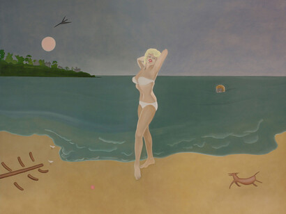 Elizabeth Fox, The day we knew, 2024. Courtesy of Dolby Chadwick Gallery 