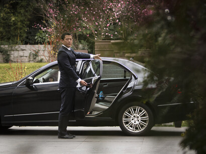 Uber car