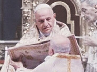 Papa Giovanni XXIII diede inizio al Concilio Vaticano II l'11 ottobre 1962. Foto originale di Lothar Wolleh