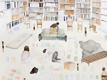 Richard Johansson ed Erika Nordqvist, Exhibition view. Courtesy of Antonio Colombo Arte Contemporanea