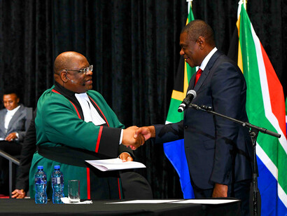 The official swearing-in ceremony of Deputy President Paul Mashatile, presided over by Chief Justice Raymond Zondo on 3 July, 2024, at the Cape Town International Convention Centre, Cape Town, South Africa, sets the tone for South Africa’s evolving role on the international stage